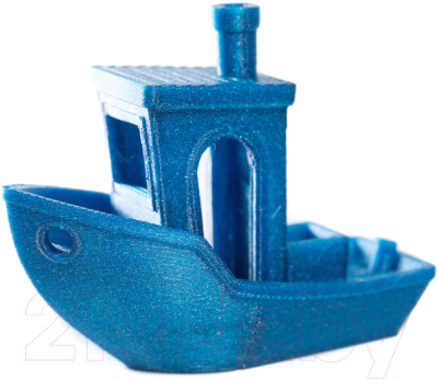 Пластик для 3D-печати SynTech PETg 1.75мм 1кг / 31021 (синий металлик)