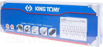 Набор головок слесарных King TONY 4315MR