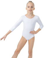 Купальник для художественной гимнастики Grace Dance 1176168 (р-р 28, белый) - 
