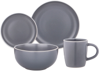 Набор столовой посуды Lefard Pandora / 577-174 (серый) - 