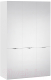 Шкаф ТриЯ Глосс с 3 зеркальными дверями СМ-319.07.433 (белый глянец) - 