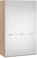 Шкаф ТриЯ Глосс с 3 зеркальными дверями СМ-319.07.433 (яблоня беллуно) - 