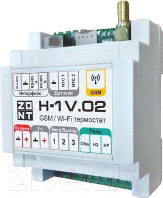 Контроллер отопительный Zont H-1V.02 DIN / ML05454