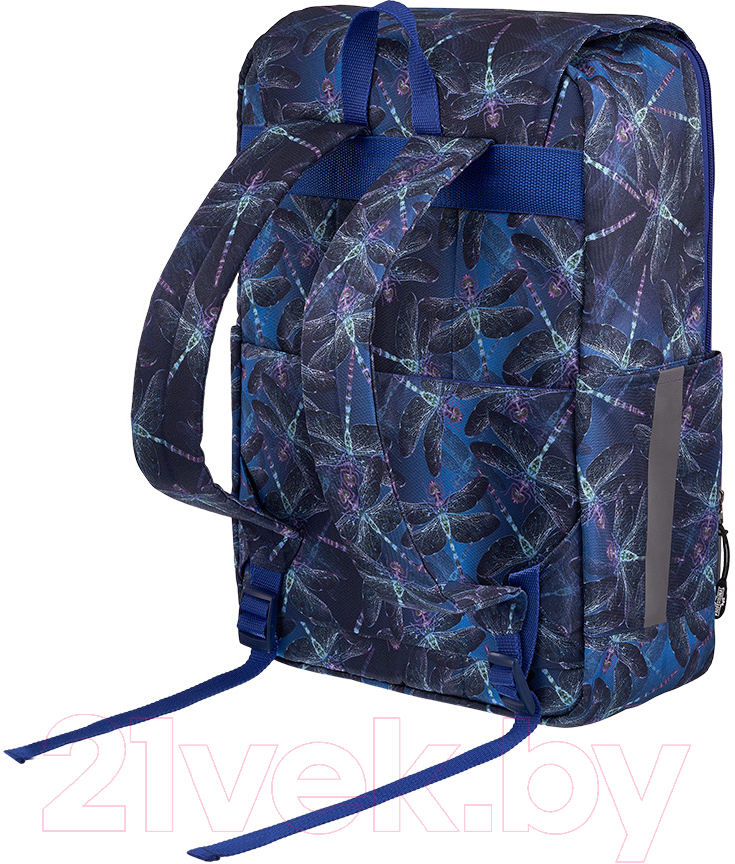 Рюкзак Erich Krause ActiveLine Vintage 18L Neon Dragonflies / 54515