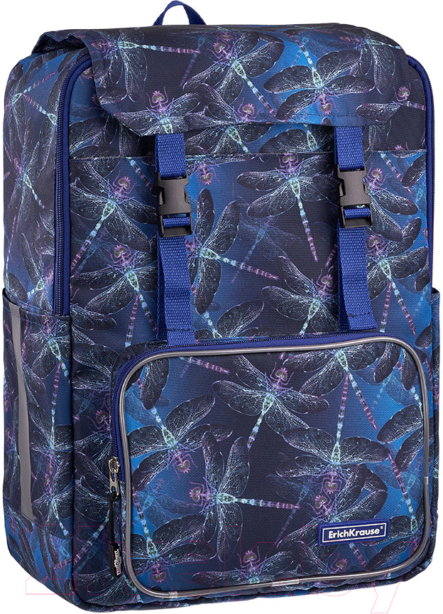 Рюкзак Erich Krause ActiveLine Vintage 18L Neon Dragonflies / 54515