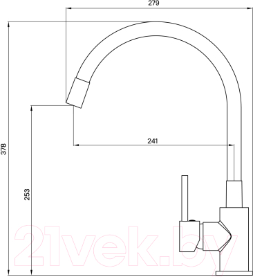 Смеситель Milardo Meal M01SB0FM05