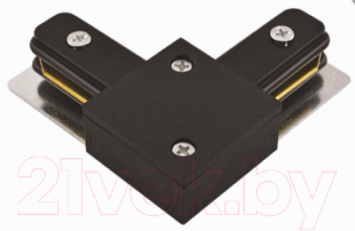 Коннектор для шинопровода JAZZway PTR CL-BL / 5010833 (черный)