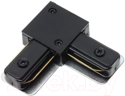 Коннектор для шинопровода JAZZway PTR CL-BL / 5010833 (черный)