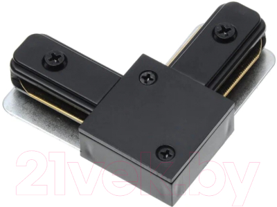 Коннектор для шинопровода JAZZway PTR CL-BL / 5010833 (черный)