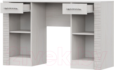 Изображение товара Туалетный столик SV-мебель Гамма 20 серия №4 (ясень анкор светлый/сандал светлый)