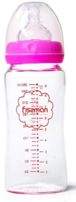 Бутылочка для кормления Fissman 9165 (розовый)