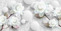 

Фотообои бесшовные Citydecor, Цветочная абстракция 7 3D