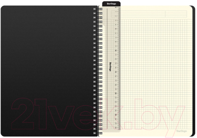 Изображение товара Блокнот Berlingo Steel&Style A4+ / WNt_A4001 (80л, черный)