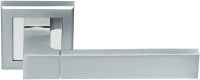 Ручка дверная Rucetti RAP 16-S SC/CP (матовый хром/хром) - 