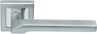 Ручка дверная Rucetti RAP 24-S SC/CP (матовый хром/хром) - 