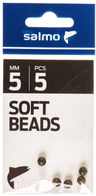 Набор бусин рыболовных Salmo Soft Beads / S910-005 (5шт)