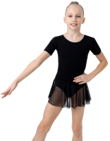 Купальник для художественной гимнастики Grace Dance 2620721 (р-р 34, черный) - 