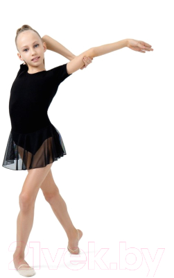 Купальник для художественной гимнастики Grace Dance 2620721 (р-р 34, черный)