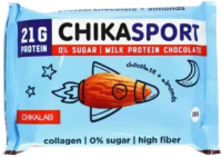 

Протеиновый шоколад Chikalab, Sport Молочный Миндаль