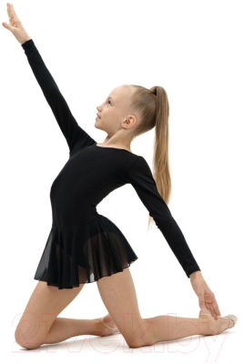 Купальник для художественной гимнастики Grace Dance 2620709 (р-р 38, черный)