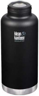 Термос для напитков Klean Kanteen TKWide Loop Cap Shale Black / 1005768 (1900мл)