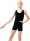 Комбинезон гимнастический Grace Dance 1431661 (р-р 38, черный) - 