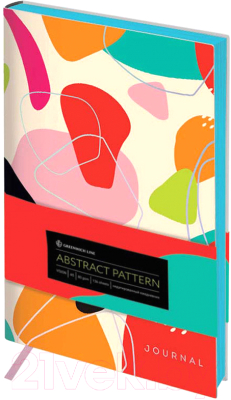 Изображение товара Ежедневник Greenwich Line Vision. Abstract pattern A5 / ENA5_38814 (136л)