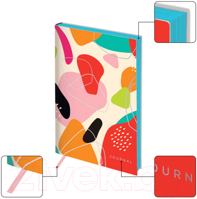 Изображение товара Ежедневник Greenwich Line Vision. Abstract pattern A5 / ENA5_38814 (136л)