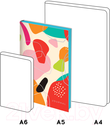 Изображение товара Ежедневник Greenwich Line Vision. Abstract pattern A5 / ENA5_38814 (136л)