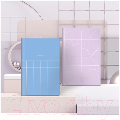 Изображение товара Ежедневник Greenwich Line Vision. Quadro. Icy blue A5 / ENA5_38806 (136л)