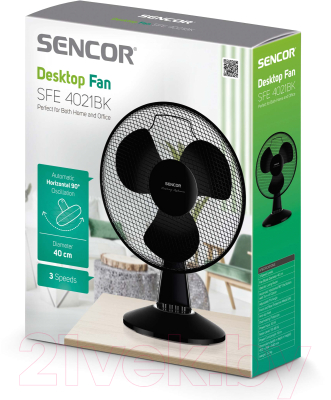 Вентилятор Sencor SFE 4021BK