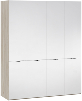 Шкаф ТриЯ Глосс с 4 зеркальными дверями СМ-319.07.443 (баттл рок) - 
