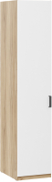 Шкаф-пенал ТриЯ Рико ТД-340.07.111 с 1 глухой дверью (яблоня белуно/белый глянец) - 