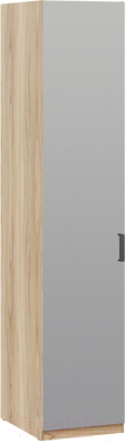 Шкаф-пенал ТриЯ Рико ТД-340.07.112 L с зеркальной дверью (яблоня белуно)