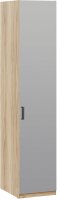 Шкаф-пенал ТриЯ Рико ТД-340.07.112 R с зеркальной дверью (яблоня белуно) - 