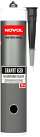 Герметик полиуретановый Novol Gravit 630 / 33201 (300мл, черный) - 