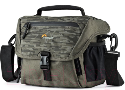 Сумка для камеры Lowepro Nova 160 AW II / LP37120-PWW (бежевый/пиксель камо)