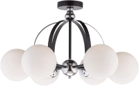

Люстра Rilon Lighting, Престиж 3164/6 CR+BK+WT