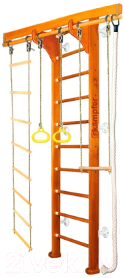 Детский спортивный комплекс Kampfer Wooden Ladder Wall (3м, классический/белый)
