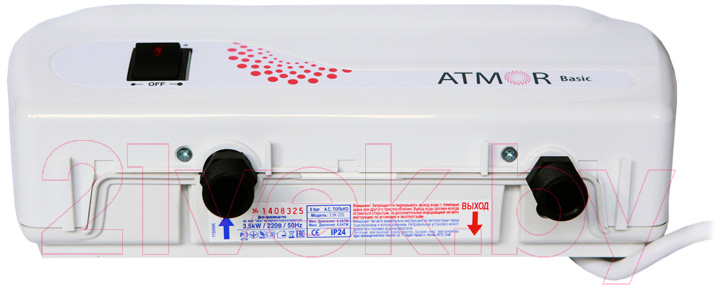 Электрический проточный водонагреватель Atmor Basic 3.5кВт (3705012/3520063)