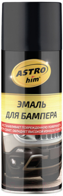 Эмаль автомобильная ASTROhim Для бамперов Ас-641 (520мл, черный)