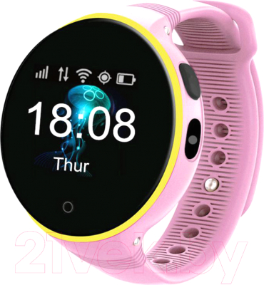 Умные часы детские Wise WG-KD008 (розовый)