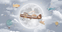 

Фотообои бесшовные Citydecor, Мечтатели 4