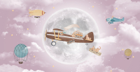 

Фотообои бесшовные Citydecor, Мечтатели 8