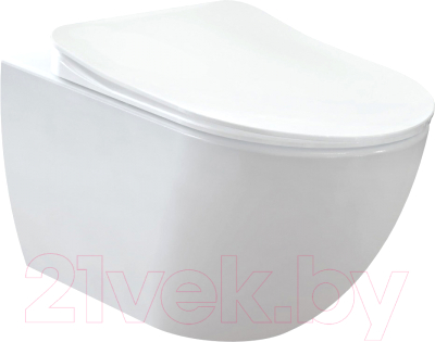 Унитаз подвесной с инсталляцией Creavit Free FE322-11CB00E-0000 + S-IN-MZ-LINK_PRO + P-BU-MOV/Blg/Gl
