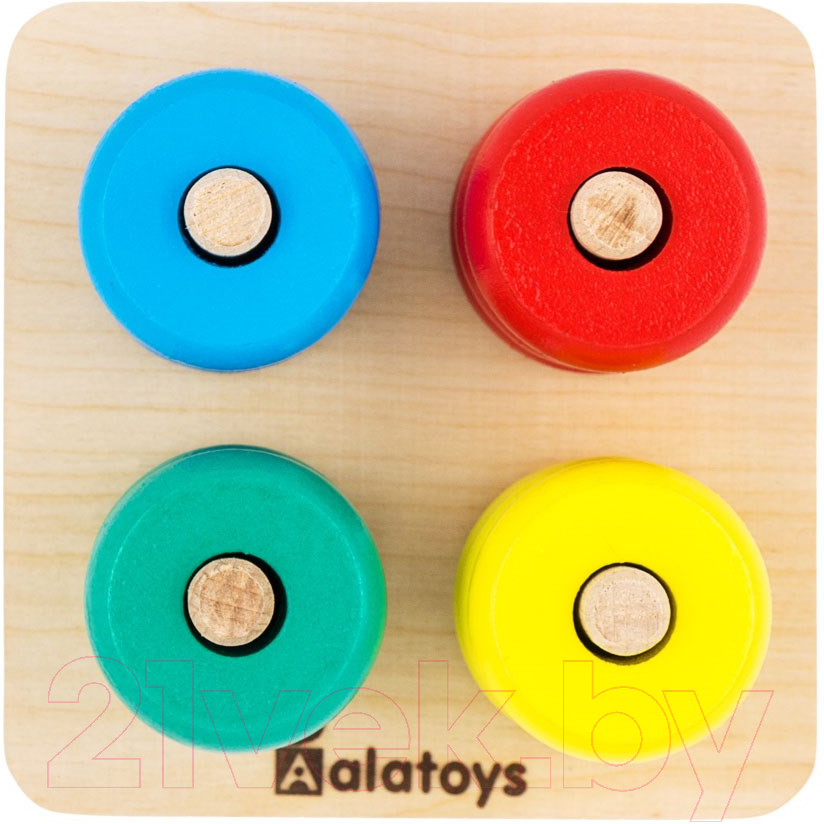 Развивающая игрушка Alatoys Пирамидка / ПСЧ3006 — фото 3
