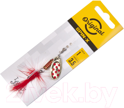 Изображение товара Блесна Lucky John Spin-X Round / LJSR01-GR