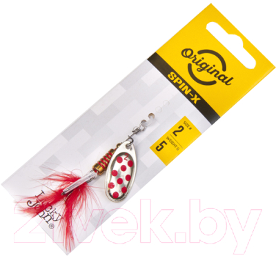 Блесна Lucky John Spin-X Round / LJSR02-GR