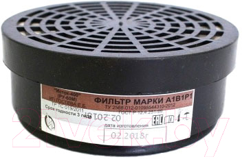 Фильтр для респиратора Исток РУ-60 А1В1Р1 Для полумаски фильтрующей Исток-400