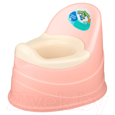 Детский горшок Пластишка 431300533 (светло-розовый)